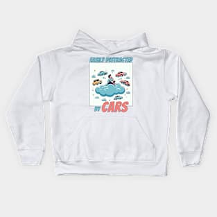 Easily Distracted by Cars - Humor for the Car Enthusiast Kids Hoodie